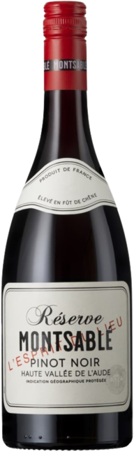 wino montsable pinot noir reserve prowansja kwasne winogrona vini e affini