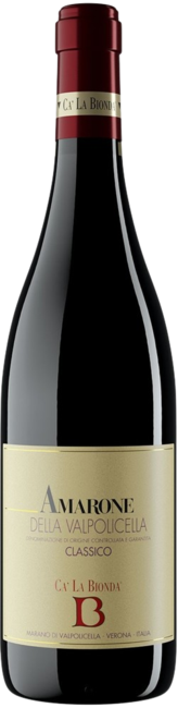 wino ca la bionda amarone della valpolicella classico kwasne winogrona vini e affini
