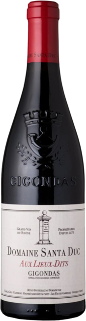 wino domaine santa duc gigondas aux lieux dits kwasne winogrona vini e affini