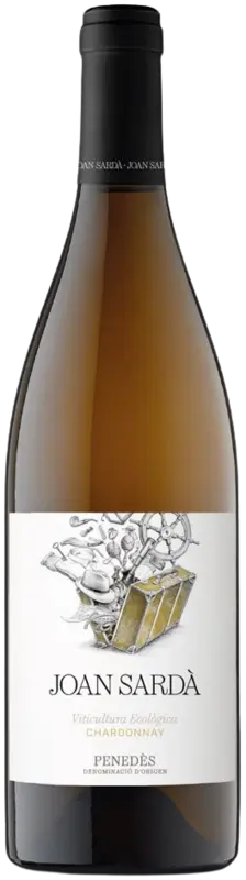 Joan Sarda Chardonnay hiszpanskie wbiale wino el catador kwasne winogrona