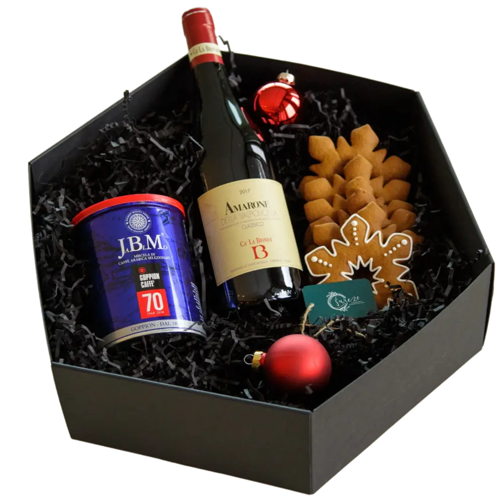 zestaw prezent upominek 7 145 amarone kawa pierniczek