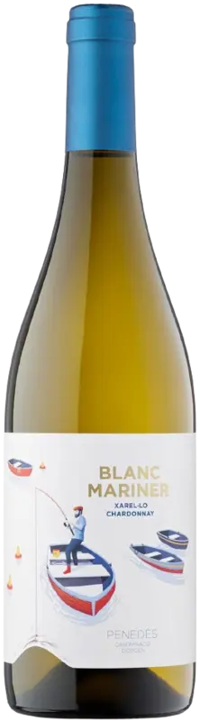 blanc mariner chardonnay xarel lo hiszpanskie biale wino el catador kwasne winogrona